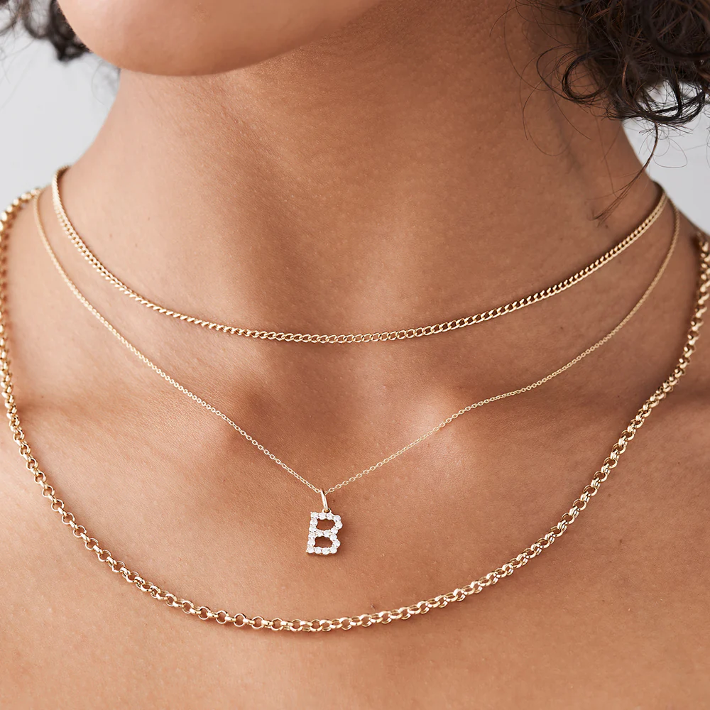 14k Gold 3MM Rolo Chain - Image 3