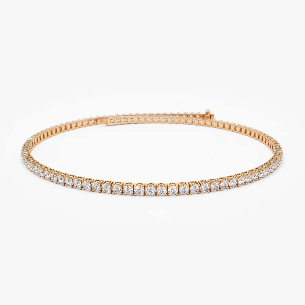 14K Diamond Tennis Bracelet 2.20 ctw - Image 8